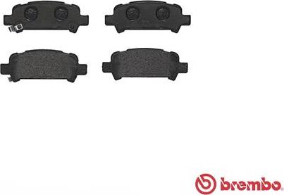 Brembo P 78 011 - Kit pastiglie freno, Freno a disco www.autoricambit.com