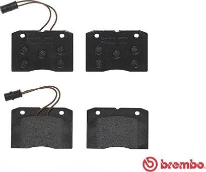 Brembo P A6 009 - Kit pastiglie freno, Freno a disco www.autoricambit.com