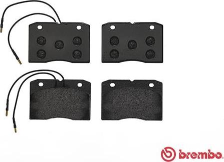 Brembo P A6 003 - Kit pastiglie freno, Freno a disco www.autoricambit.com