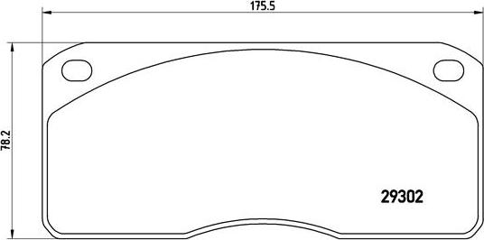 Brembo P A6 011 - Kit pastiglie freno, Freno a disco www.autoricambit.com