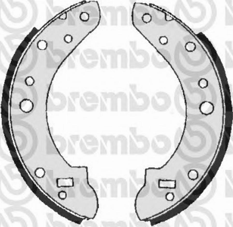 Brembo S 52 508 - Kit freno, freni a tamburo www.autoricambit.com