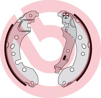 Brembo S 68 548 - Kit freno, freni a tamburo www.autoricambit.com