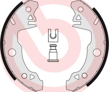 Brembo S 68 527 - Kit freno, freni a tamburo www.autoricambit.com