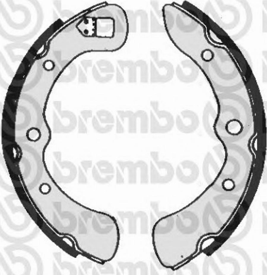 Brembo S 16 510 - Kit freno, freni a tamburo www.autoricambit.com