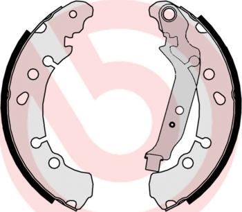 Brembo S 83 513 - Kit freno, freni a tamburo www.autoricambit.com