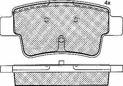 Magneti Marelli 363702161391 - Kit pastiglie freno, Freno a disco www.autoricambit.com