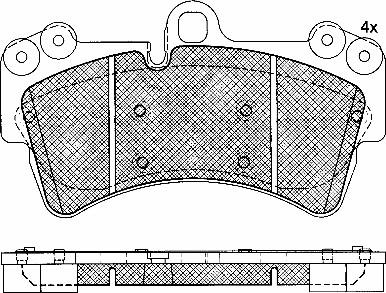 Spidan 32851 - Kit pastiglie freno, Freno a disco www.autoricambit.com