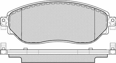 FTE 9002050 - Kit pastiglie freno, Freno a disco www.autoricambit.com