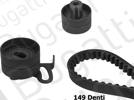 BUGATTI BKCD0463 - Kit cinghie dentate www.autoricambit.com