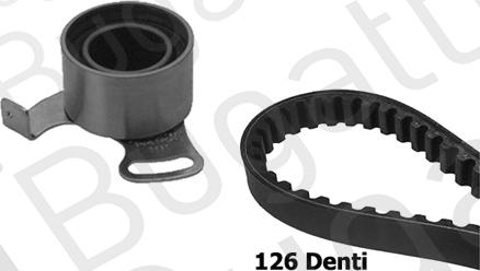 BUGATTI BKCD0410 - Kit cinghie dentate www.autoricambit.com