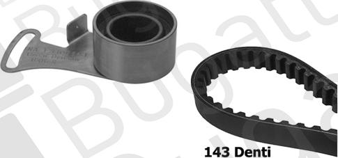 BUGATTI BKCD0411 - Kit cinghie dentate www.autoricambit.com