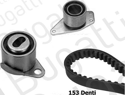 BUGATTI BKCD0596 - Kit cinghie dentate www.autoricambit.com