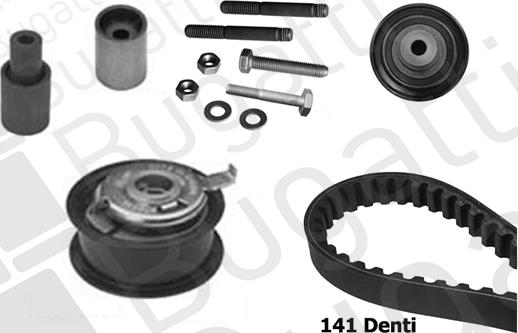 BUGATTI BKCD0598 - Kit cinghie dentate www.autoricambit.com