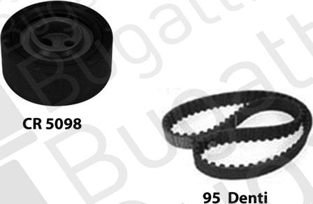 BUGATTI BKCD0550 - Kit cinghie dentate www.autoricambit.com