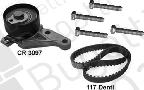 BUGATTI BKCD0568 - Kit cinghie dentate www.autoricambit.com