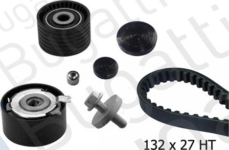 BUGATTI BKCD0506 - Kit cinghie dentate www.autoricambit.com