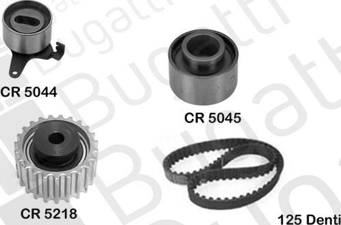 BUGATTI BKCD0511 - Kit cinghie dentate www.autoricambit.com