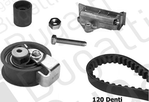 BUGATTI BKCD0583 - Kit cinghie dentate www.autoricambit.com