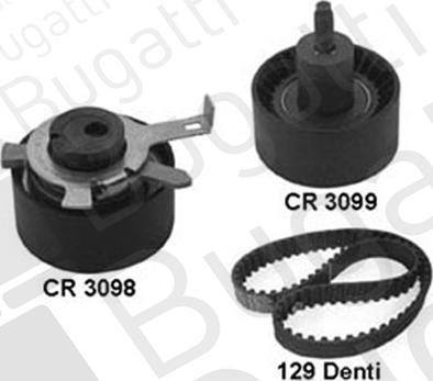 BUGATTI BKCD0570 - Kit cinghie dentate www.autoricambit.com