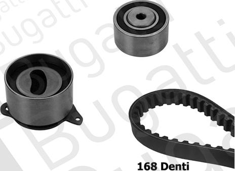 BUGATTI BKCD0694 - Kit cinghie dentate www.autoricambit.com