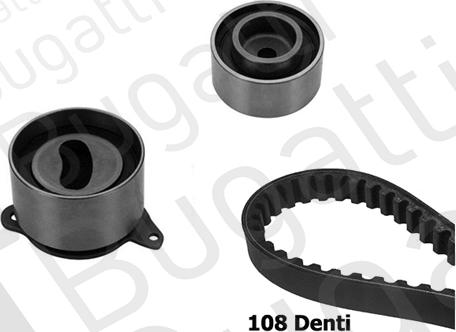 BUGATTI BKCD0696 - Kit cinghie dentate www.autoricambit.com