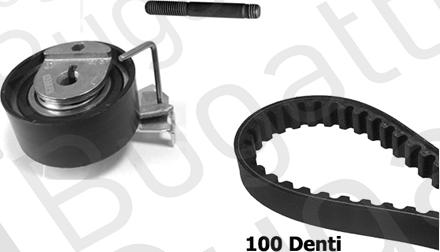 BUGATTI BKCD0648 - Kit cinghie dentate www.autoricambit.com