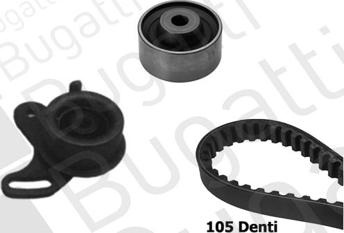 BUGATTI BKCD0613 - Kit cinghie dentate www.autoricambit.com