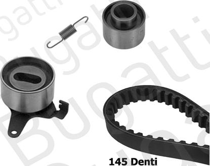 BUGATTI BKCD0630 - Kit cinghie dentate www.autoricambit.com