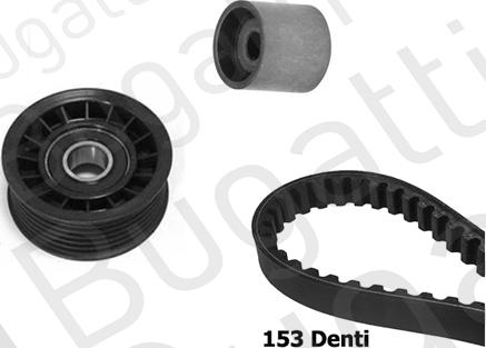 BUGATTI BKCD0624 - Kit cinghie dentate www.autoricambit.com