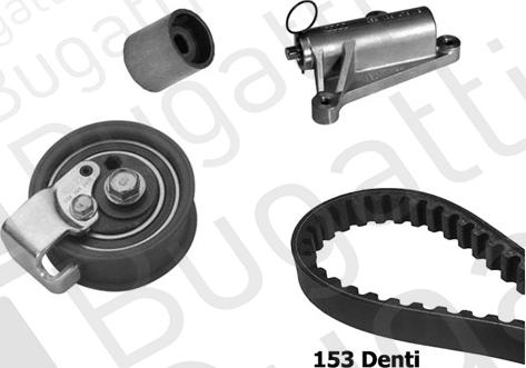 BUGATTI BKCD0625 - Kit cinghie dentate www.autoricambit.com