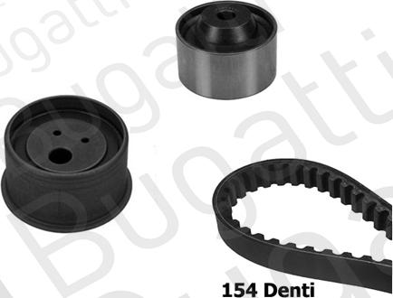 BUGATTI BKCD0675 - Kit cinghie dentate www.autoricambit.com