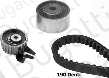 BUGATTI BKCD0099 - Kit cinghie dentate www.autoricambit.com