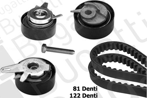 BUGATTI BKCD0064 - Kit cinghie dentate www.autoricambit.com