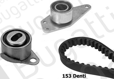 BUGATTI BKCD0060 - Kit cinghie dentate www.autoricambit.com