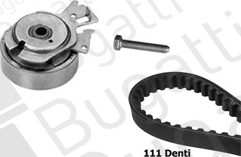 BUGATTI BKCD0019 - Kit cinghie dentate www.autoricambit.com