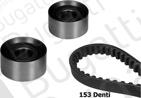 BUGATTI BKCD0089 - Kit cinghie dentate www.autoricambit.com