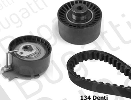 BUGATTI BKCD0081 - Kit cinghie dentate www.autoricambit.com