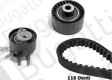 BUGATTI BKCD0082 - Kit cinghie dentate www.autoricambit.com