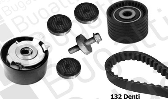 BUGATTI BKCD0036 - Kit cinghie dentate www.autoricambit.com