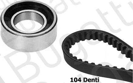 BUGATTI BKCD0071 - Kit cinghie dentate www.autoricambit.com