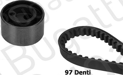 BUGATTI BKCD0198 - Kit cinghie dentate www.autoricambit.com