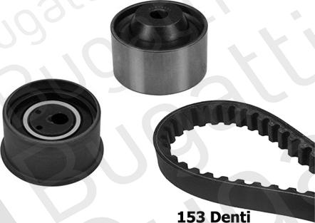 BUGATTI BKCD0155 - Kit cinghie dentate www.autoricambit.com