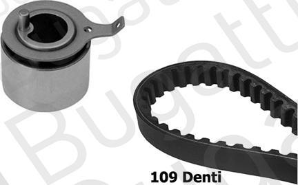 BUGATTI BKCD0156 - Kit cinghie dentate www.autoricambit.com