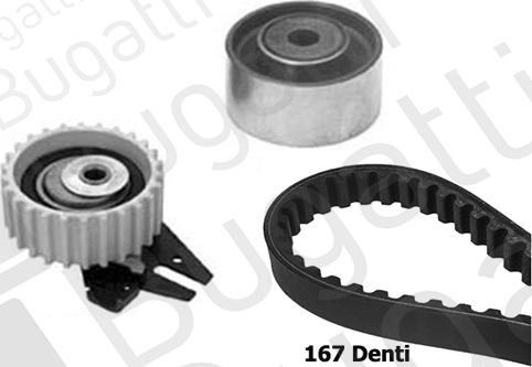 BUGATTI BKCD0101 - Kit cinghie dentate www.autoricambit.com