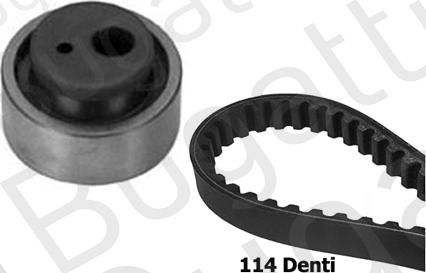 BUGATTI BKCD0103 - Kit cinghie dentate www.autoricambit.com