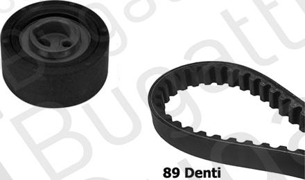 BUGATTI BKCD0181 - Kit cinghie dentate www.autoricambit.com