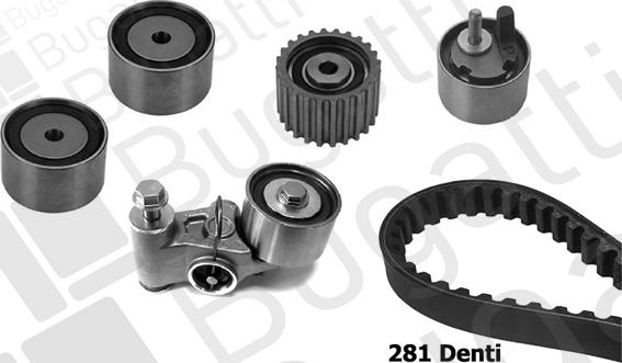 BUGATTI BKCD0183 - Kit cinghie dentate www.autoricambit.com