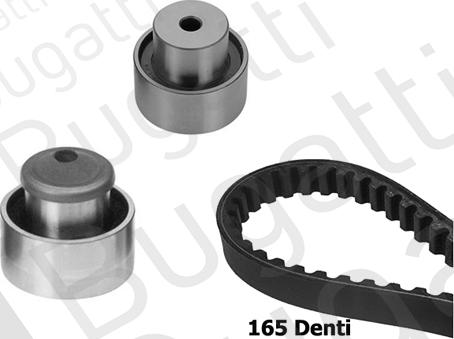 BUGATTI BKCD0129 - Kit cinghie dentate www.autoricambit.com