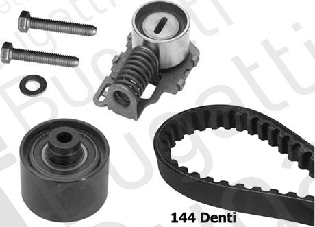 BUGATTI BKCD0124 - Kit cinghie dentate www.autoricambit.com