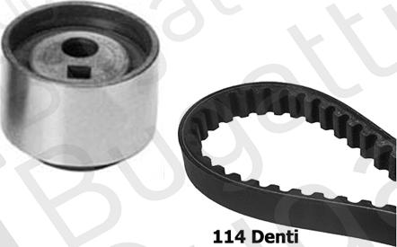 BUGATTI BKCD0122 - Kit cinghie dentate www.autoricambit.com